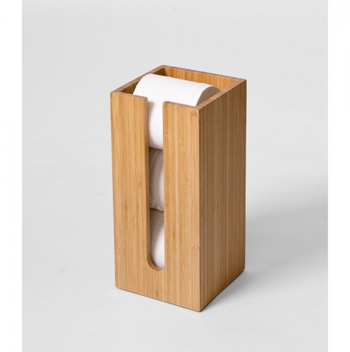 Bamboo Spare Roll Holder